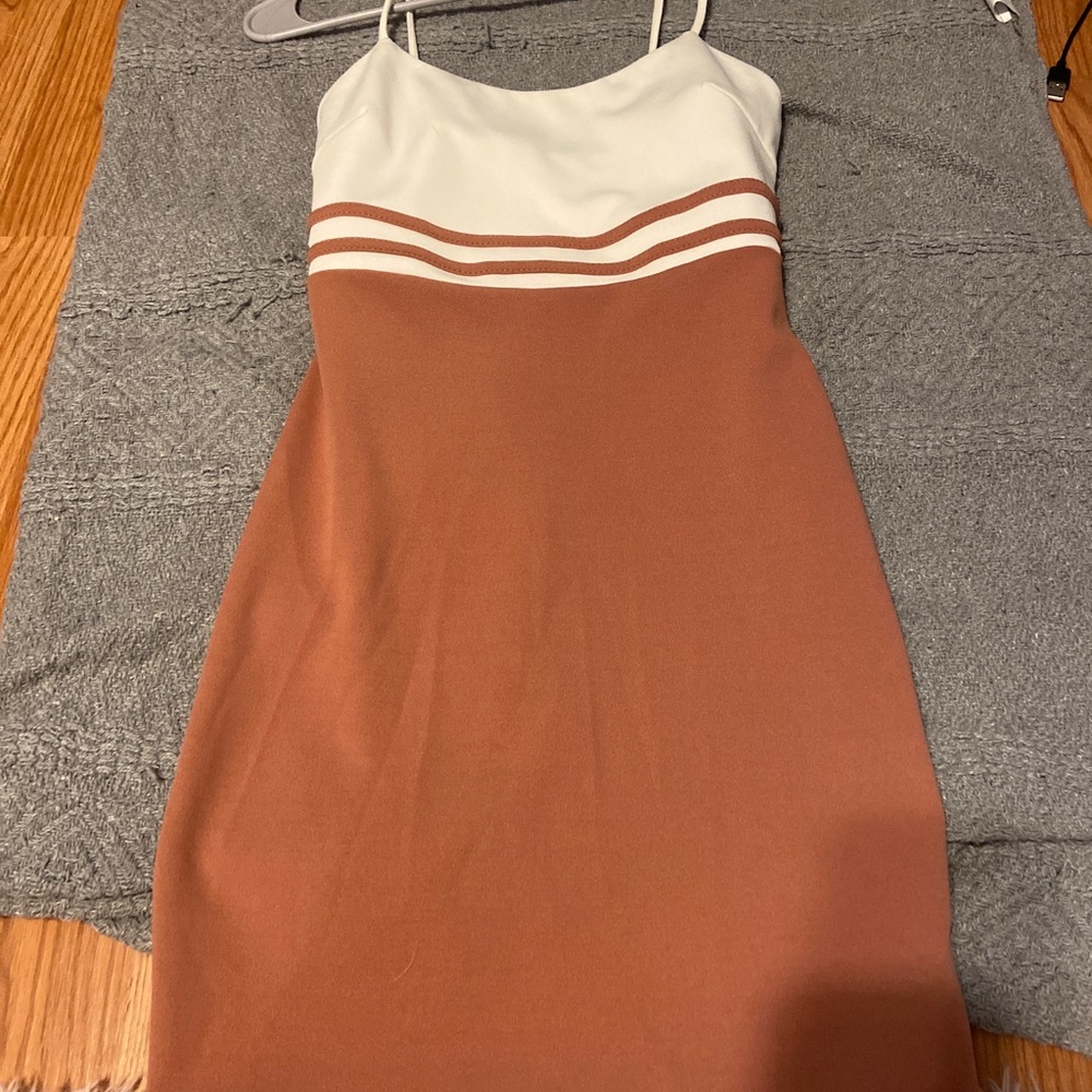 Love Culture Pink and White Dress